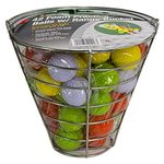 Jef World of Golf Gifts and Gallery, Inc. Golf Practice Balls (42 Multi-Colored Balls)