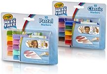 Crayola Color Wonder Markers, Mess Free Coloring, Classic & Pastel Colors (20 Count) (2 Pack)