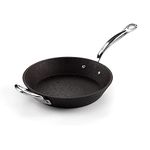 Samuel Groves Britannia Recycled Cast Iron Pre Seasoned Frying Pan Skillet BBQ Cookware Range Made in England (24cm Skillet Frying Pan)