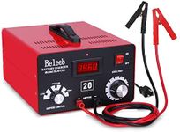 Beleeb C20 Adjustable Battery Charger 12V 24V 36V 48V, 12A Pulses of High-voltage Battery Desulfator Maintainer with Smart Chip for Lead-acid LiFePO4 Lithium Batteries BLB-C20