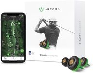 Arccos Smart Sensors - GEN 3+ - Golf's Best On Course Tracking System Featuring The First-Ever A.I. Powered GPS Rangefinder