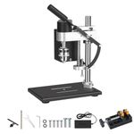 Oubit Mini Bench Drill Press, Precision Benchtop Drilling Machine, 4000RPM Elecric Portable Table Driller B10 Chuck for Metal Wooden Acrylic DIY Jewelry Making Crafts Tool