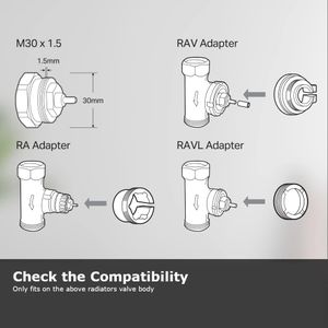 TP-Link Kasa Smart Radiator Valve – WiFi Thermostatic Heating Control