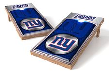 PROLINE P4N-120-56 NFL 2'x4' New York Giants Cornhole Set, Medallion Design