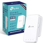 TP-Link AC1200 Mesh Dual Band Wi-Fi Range Extender, Broadband/Wi-fi Extender/Booster, creates A Seamless Whole Home Wi-Fi System with One mesh Router, WPS, UK Plug (RE300)