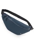 Destinio Waist Bag for Men and Women - Anti Theft, Waterproof Zippers and Back Pocket - Large Travel Waist Pouch, Fanny Pack, Belt & Hip Bag for Hiking, Passport, Gym (Blue)