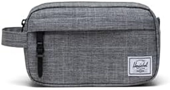 Herschel Supply Co. Herschel Chapter Small Travel Kit, Raven Crosshatch