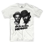 Bud Spencer Official Men's T-Shirt White White - White - Medium