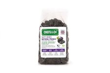 CHEFS & CO | Soft Dried Prunes (pitted) | Natural Dried Fruits | Whole Fruits | Healthy Snack | Vegan&Vitamins Retained |Unsorbated,No additives,No Added Sugar,GMO-Free (NATURAL, 750 g (Pack of 1))