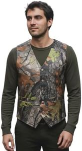 HBDesign Mens Fashion Vests Outerwear Camouflage Color