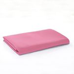 Sonia Moer Super Soft Brushed Microfibre Flat Sheet - Non Iron Breathable Hypoallergenic Top Sheet - King/Pink