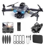 Toysmenia fOlDaBlE-ToY-DrOnE-WiTh-hQ-WiFi-cAmErA-ReMoTe-cOnTrOl-fFOr-kKIdS-QuAdCoPtEr-wItH-pHoToGrApHy GeStUrE-SeLfIe-fLiPs- HeAdLeSs mMOdE bOuNcE-MoDe-aPp-oNe-kEy tAkE-OfFsUpPoRtS/LaNdInG (P12)