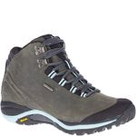 Merrell Women's Siren Traveller 3 Mid Wp Hiking Boot, Paloma/Canal, 8.5 M US