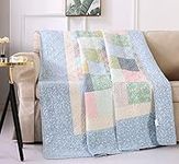 KINBEDY 100% Cotton Quilts Twin Siz