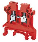 Connectwell CTS2.5UNR 24 Amp 2.5 Sq. mm Red Terminal Block Pack of 100 NOS