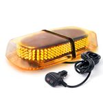 Xprite Amber 240 LED Roof Top Mini Bar, Truck Car Vehicle Law Enforcement Emergency Hazard Beacon Caution Warning Snow Plow Safety Flashing Strobe Light with Magnetic(Other Color Available)