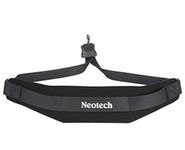 Neotech 1901192 Saxophone Strap Soft Sax Black, length 43,2-53,3cm Metal snap hooks