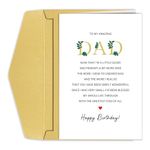 Dad Birthday Card, Birthday Poem Card for Dad, Happy Birthday Card for Father, Sentimental Birthday Card from Daughter Son