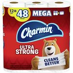 Charmin Ultra Strong Toilet Paper, 12 Mega Rolls = 48 Regular Rolls