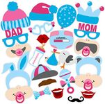 SYGA Set of 22 Baby Shower Props for Family Function