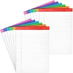 PAPERAGE Lined Legal Pads, (Rainbow