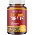 Berberine HCL Supplement | 1000mg | High Potency | Support Glucose Metabolism & Cardiovascular Health | 500mg Per Capsule | With Bitter Melon | Non-GMO, Third-Party Tested | 90 Ct. (45-Day Supply)