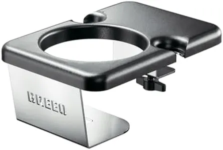 Breeo OutRig Cupholder | Black Poly Lumber and Stainless Steel | USA Made