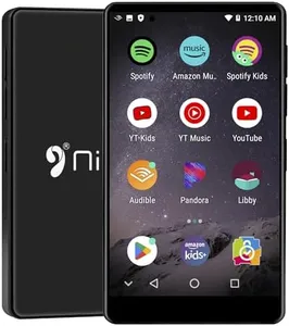 144GB MP3 Player with Bluetooth and WiFi,MP3 MP4 Player for Kids with Spotify, YouTube, Audible, 4.0" HD Touch Screen Android Music Player with Parental Controls, 2000mAh,APK Download,Up to 1TB