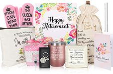 Urllinz Retirement Gift for Woman 2024 - Happy Retirement Gifts 12 Pieces Best Retirement Gifts for Women, Retirement Party Decorations, Retired Gifts for Women Mom Teacher Nurse Coworker