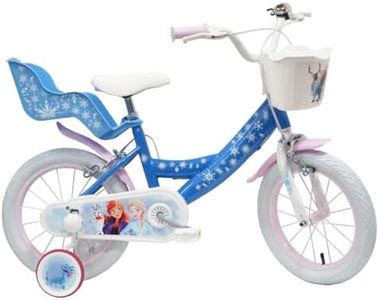Tecnobike Shop Bici per Bambina Bicicletta Denver Albri Frozen - Taglia 14 pollici