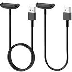 lepmok [2-Pack] Charger Cable for Fitbit Inspire 3, Replacement Charging Cable for Fitbit-Inspire-3, Fast Charging for Inspire 3 Tracker, (3.3ft/1.0ft)