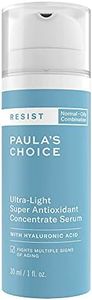 Paula’s Choice RESIST Anti Aging Ultra Light Antioxidant Serum - Lighweight Serum - Reduces Dark Spots & Breakouts - with Vitamin B3 & Hyaluronic Acid - Combination to Oily Skin - 30 ml