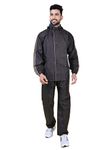 RUPA Rainwear for Men, Waterproof Nylon Blended Rain Jacket with Pants and Carry Bag, Pack of 1