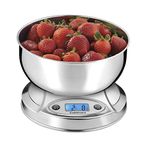 Cuisinart High Precision Digital Kitchen Scale with Stainless Steel Bowl (KS-O6BC)