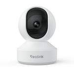 Reolink Indoor Camera 5MP Pan Tilt, Human/Pet Tracking, Crying Detection for Baby monitor, Privacy Mode, 2.4/5GHz Wi-Fi Home Security Camera Plug-In, 3K Night Vision, 2-Way Audio, E1 Pro