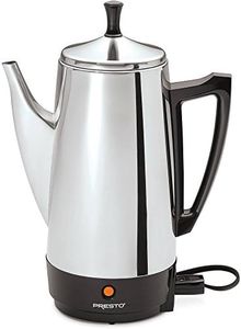 Presto 02811 12-Cup Stainless Steel Coffeemaker, Chrome