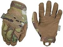 Mechanix Wear: The Original Tactical Work Gloves with Secure Fit, Flexible Grip for Multi-Purpose Use, Durable Touchscreen Safety Gloves for Men (Camouflage - Multicam, X-Large)