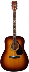 Yamaha F310 Guitarra Acústica - Guitarra Folk 4/4 de madera, 63.4 cm, 25 pulgadas, 6 cuerdas metálicas, color Marrón (Tobacco Brown Sunburst)