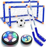 Hover Hockey Set for Kids, 3-in-1 H