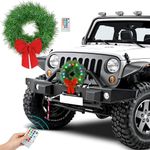 moveland RGB LED Christmas Car Wrea