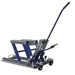 Togarhow Motorcycle ATV Jack Lift Stand Quad Dirt Bike Hoist 1500 Lbs Heavy Duty Steel Hydraulic Motorcycle Lift Jack Hoist Stand for ATV Quad Dirt Bike Repair