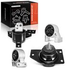 A-Premium Engine Motor & Transmission Mounts Compatible with Hyundai Accent Kia Rio Rio5 2006 2007 2008 2009 2010 2011 L4 1.6L Petrol DOHC 4-PC Set