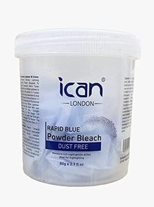 PROFESSIONAL SALON FORMULA RAPID BLUE BLEACHING POWDER 80G