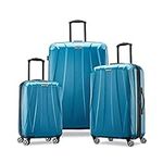 Samsonite Checked-Medium, Caribbean Blue