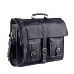 Leather Messenger Bag For Men 18 Inch