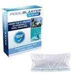 POOL BLASTER Genuine Replacement Sand & Silt Filter Bag for Aqua Broom Sweep XL, Aqua Broom XL Ultra, iVac 150, iVac Aqua Broom, and Volt FX-2 Pool and Spa Vacuums by Water Tech