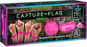 3-Team Expansion for Glow-in-The-Dark Capture The Flag Redux | Adds 4 Players & 1 Extra Team | Glow in The Dark Games | Light Up Kids Games Set | Outdoor Gifts for Girls 8-12+ | Go Team Magenta!