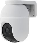EZVIZ 3K Security Camera Outdoor, 512 GB SD Card, No Subscription Fee, Starlight Color Night Vision, Human/Vehicle Detection, Auto-Track, PTZ 360° Home Wi-Fi CCTV System, Alexa/Google (C8c 5MP)