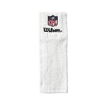 Wilson Football-Towel NFL FIELD TOWEL, Cotton, With Velcro, White