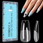 TOMICCA Soft Gel Nail Tips, 504PCS 